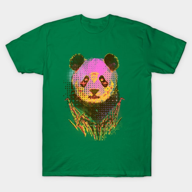 Dandy panda T-Shirt by barmalisiRTB